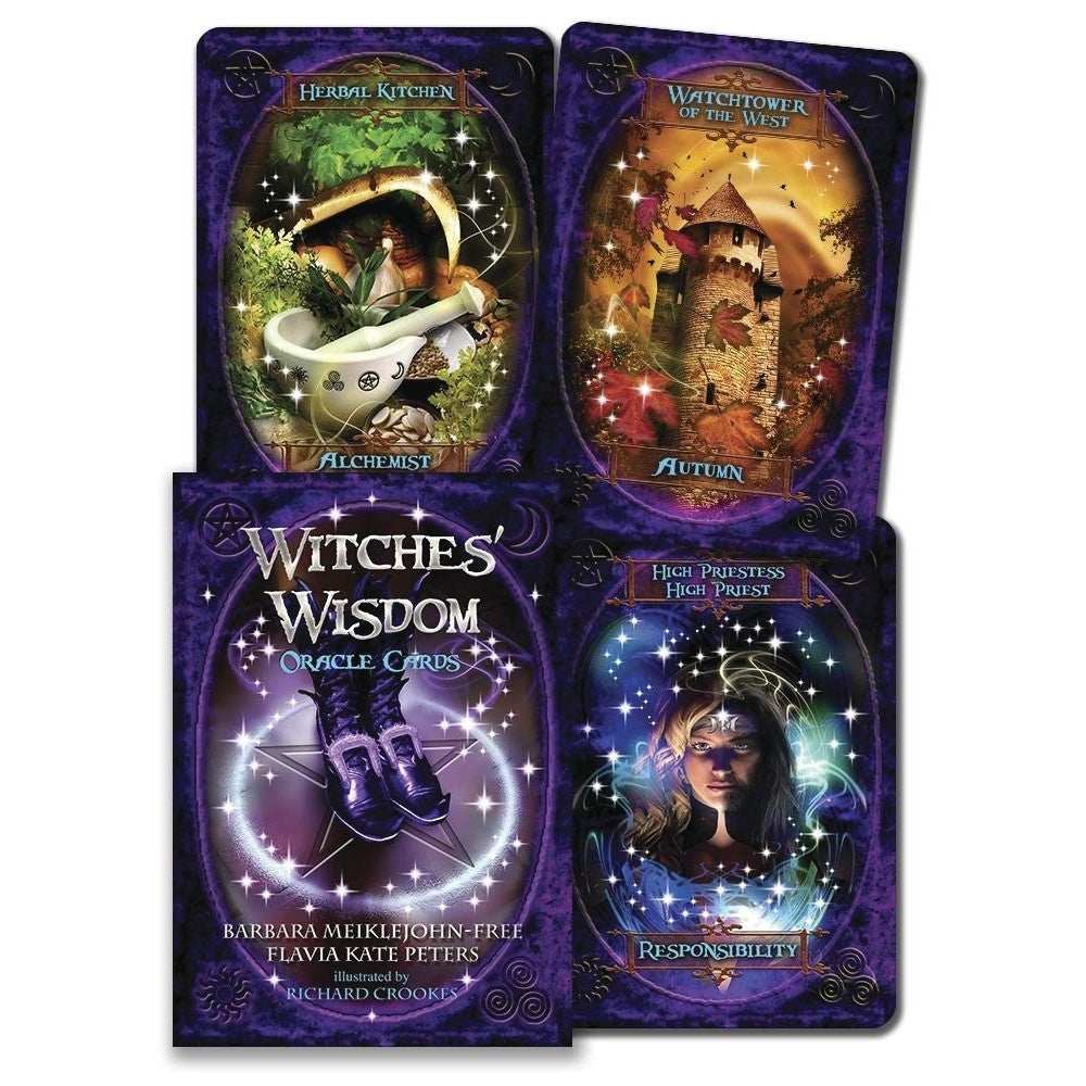 Witches' Wisdom Oracle Cards cover image