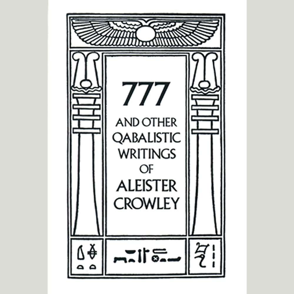 777 Qabalistic Writings book by Aleister Crowley, 336 pages, occult and Qabalistic spiritual guide