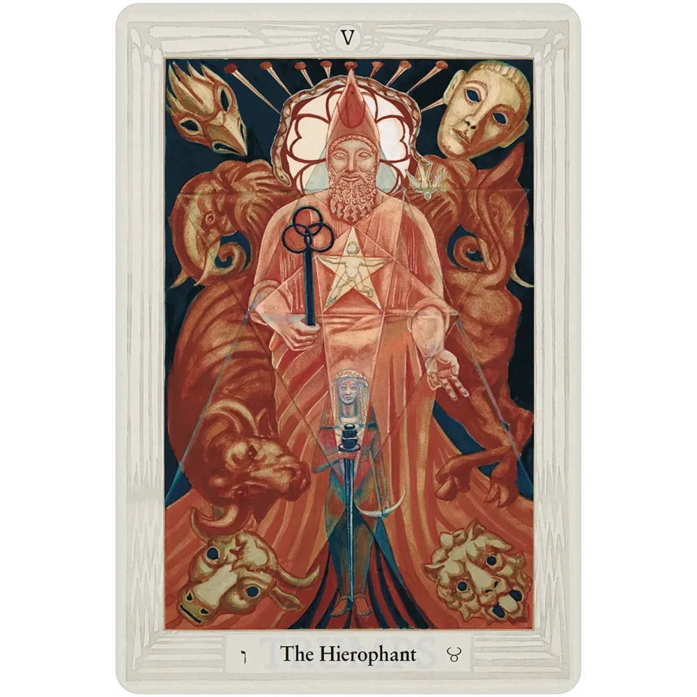 Crowley Thoth Tarot Deck – Small, Purple Edition