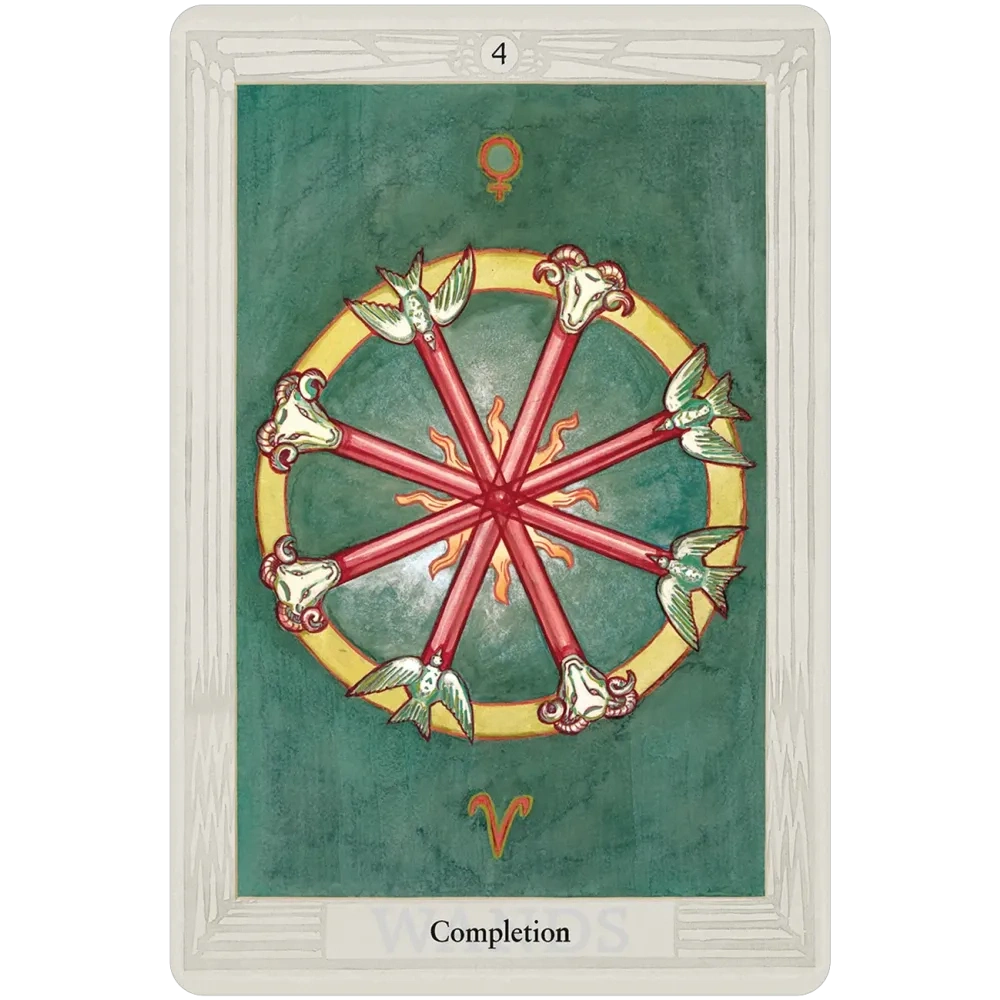Crowley Thoth Tarot Deck – Small, Purple Edition