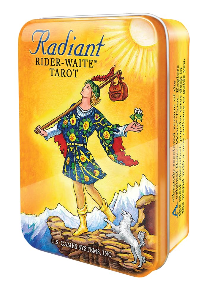 Radiant Rider-Waite® Tarot in a Tin cover image