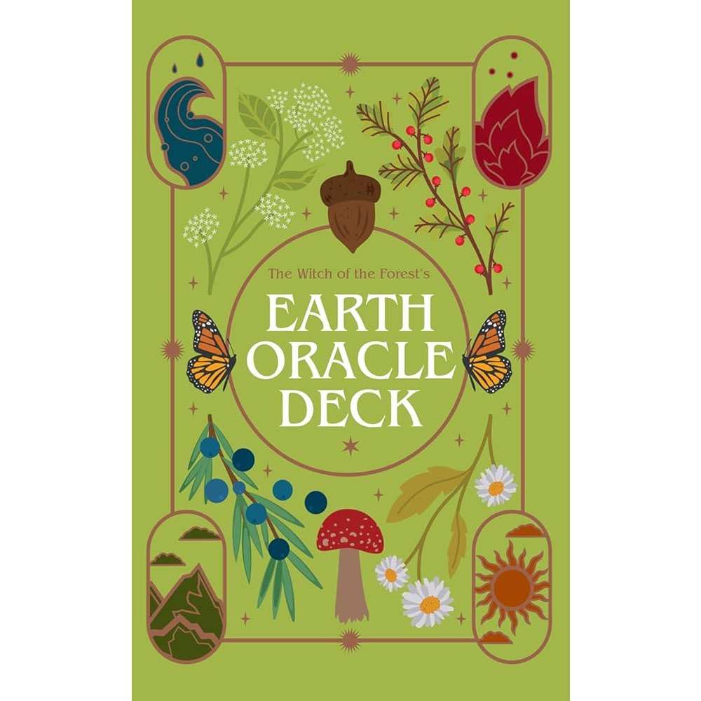 The Witch of the Forest's Earth Oracle Deck: 78 oracle cards & green magick guide (Esoteric Decks) cover image