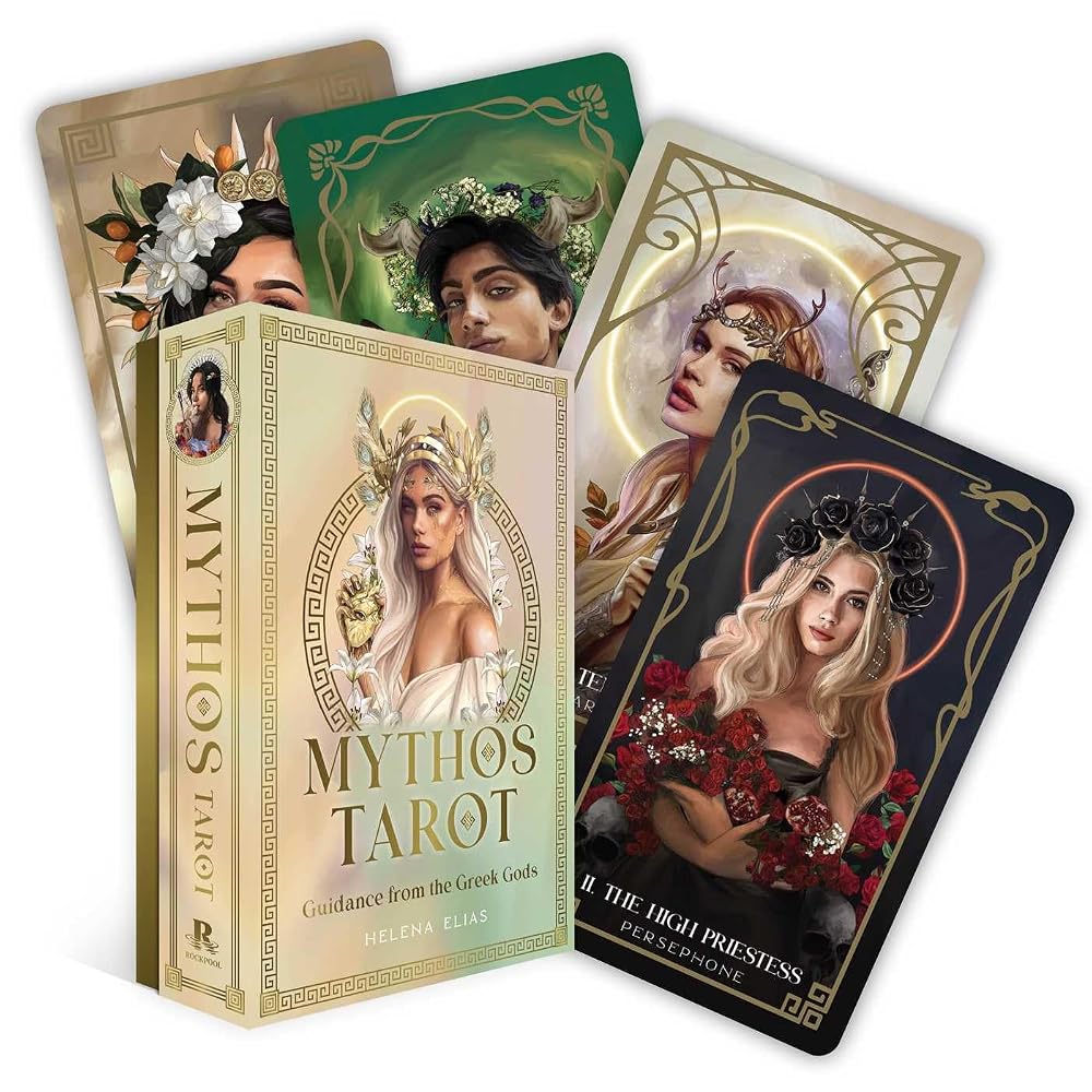 Mythos Tarot: Guidance from the Greek Gods (Rockpool Tarot) cover image