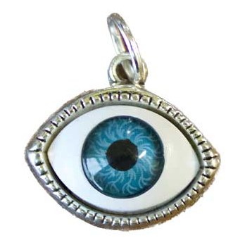 7/8" Mystic Eye amulet for spiritual protection and awakening.