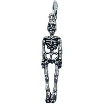 Skeleton Amulet, 1 1/2 Inch
