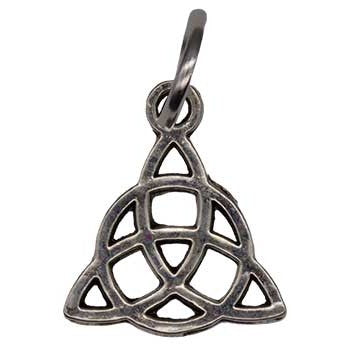 Triquetra Symbol Amulet, 3/4"