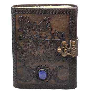 Book of Shadows aged looking paper leather w/ latch
