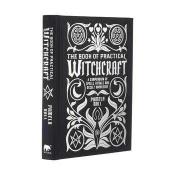 Hardcover book titled "Book of Practical Witchcraft" by Pamela Ball.