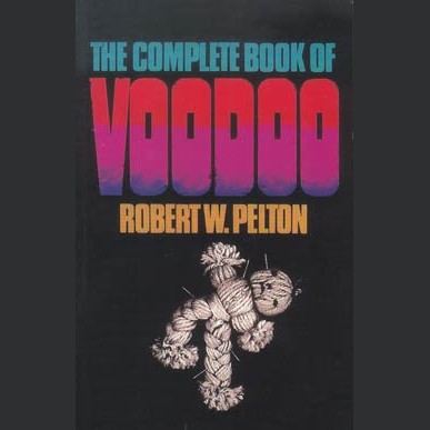 Complete Book of Voodoo by Robert Pelton cover with a voodoo doll image.
