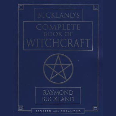 Complete Book of Witchcraft by Raymond Buckland, 2nd edition cover featuring a pentacle.