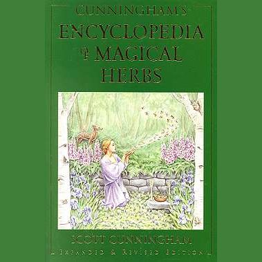 Encyclopedia of Magical Herbs book cover by Scott Cunningham.