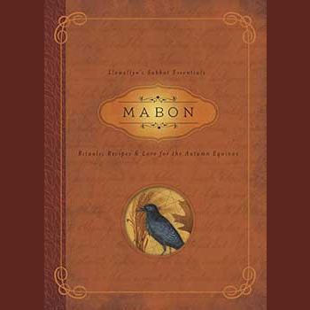 Mabon paperback book cover featuring autumn equinox rituals and spiritual guides.