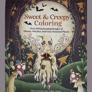 Sweet & Creepy coloring book