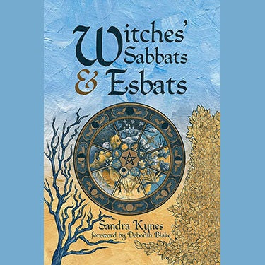 Witches' Sabbats & Esbats book by Sandra Kynes with seasonal and lunar witchcraft rituals guide