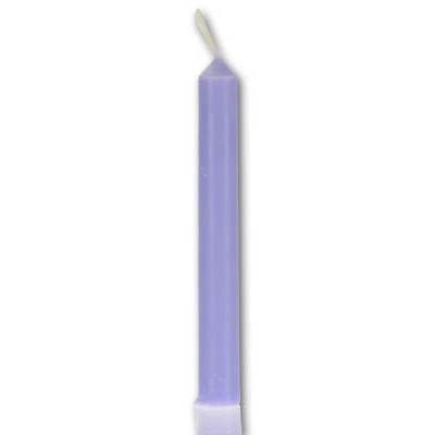 Lavender Chime Candles, Set of 20