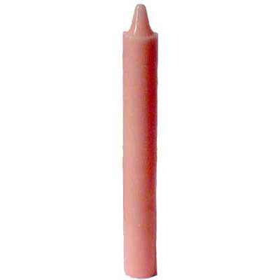 Pink 6" Household Candle