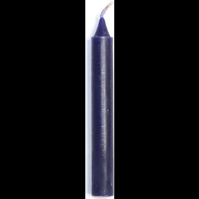Purple 6" household candle for rituals and divination.