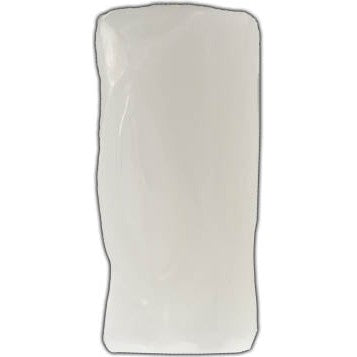 White female genital candle for metaphysical use and spiritual rituals.