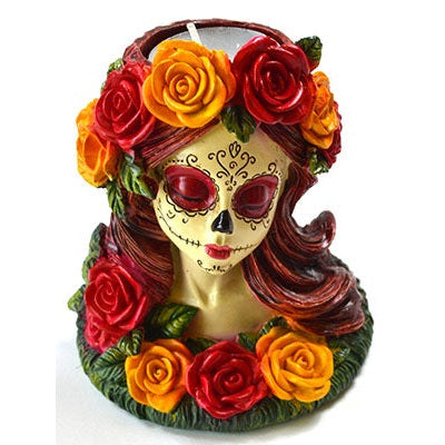 Day of the Dead Holder, 4 Inches