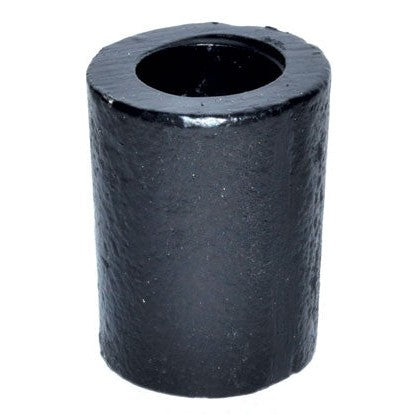 1 1/4" plain cast iron chime candle holder for 1/2" candles, solid and sturdy design