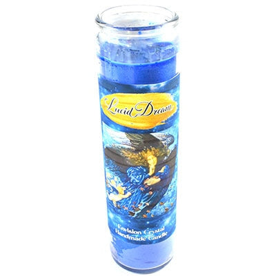 Lucid Dream aromatic jar candle with calming lavender scent for vivid dreaming.
