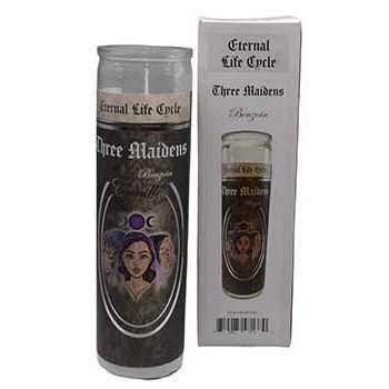 Three Maidens Benzoin Jar Candle, 90 Hours