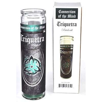 Triquetra Patchouli Jar Candle, 90 hr