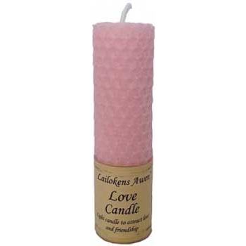 4 1/4" Love Lailokens Awen candle for love and friendship attraction.