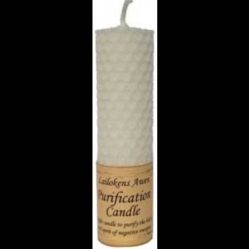 4 1/4" Purification Lailokens Awen candle for spiritual cleansing and energy purification