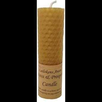 Success & Prosperity Lailokens Awen Candle, 4 1/4"