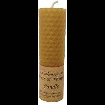 Success & Prosperity Lailokens Awen Candle, 4 1/4"