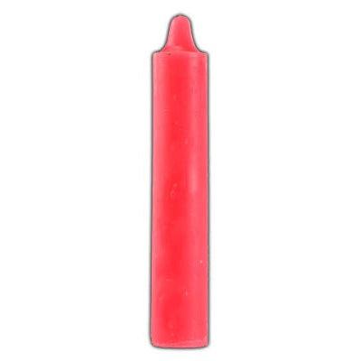 9 inch pink pillar candle for spiritual rituals and protection