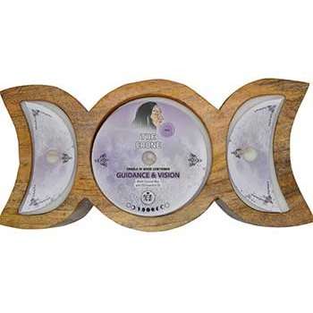 Crone Guidance and Vision Triple Moon Candle, 60 Hours