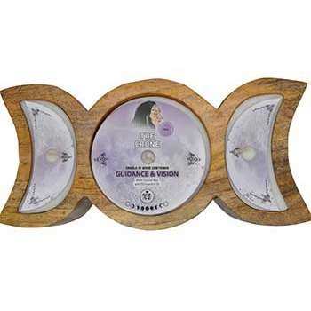 Crone Guidance and Vision Triple Moon Candle, 60 Hours