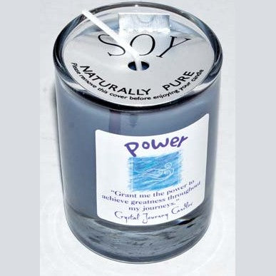 Power soy votive candle