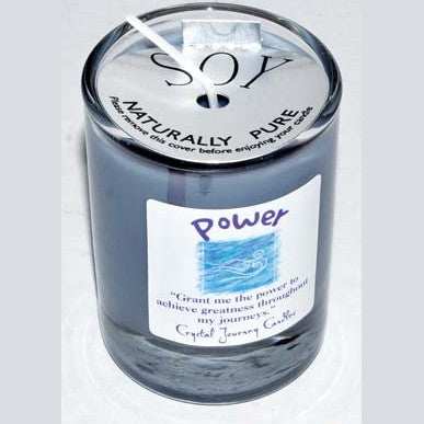 Power soy votive candle
