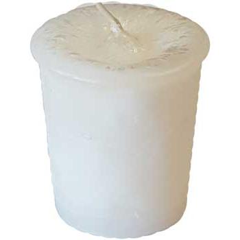 Cleansing Herbal votive - white