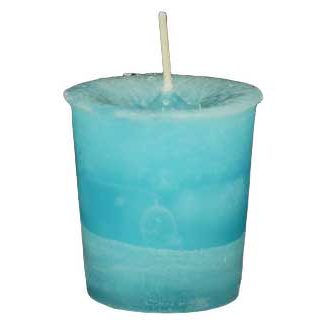 Dreams Herbal votive - light aqua