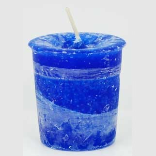 Good Health Herbal votive - blue