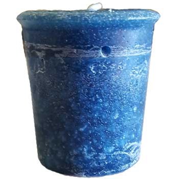 Gratitude Herbal votive - Midnight Blue