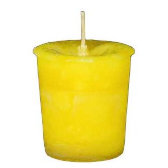 Laughter Herbal votive - yellow