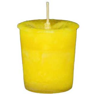 Positive Energy Herbal votive - yellow
