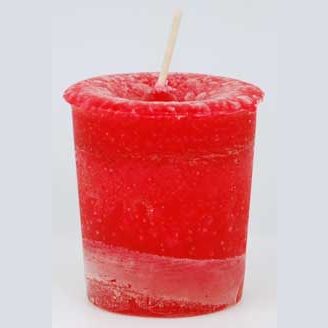 Seduction Herbal votive - red pink