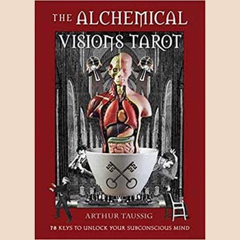 Alchemical Visions tarot dk & bk by Arthur Taussig