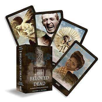 Beloved Dead oracle deck with 82 cards and guidebook for ancestor spirit connection and spiritual guidance