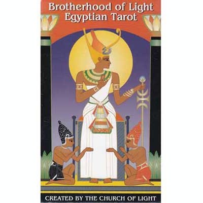 Brotherhood of Light Egyptian tarot deck by Church of Light