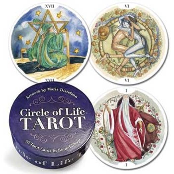 Circle of Life taror (round) by Maria Distefano