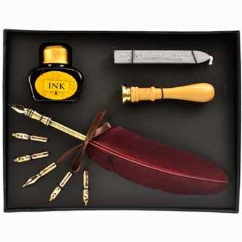 Ritual calligraphic set by Lo Scarabeo