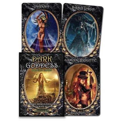 Dark Goddess oracle by Meiklejohn-Free & Peters