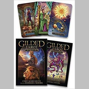 Gilded Tarot (deck and book) Royale by Marchetti & Moore